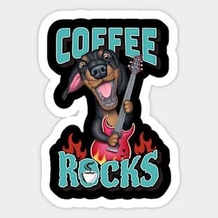 Coffee Rocks Sticker